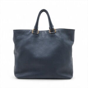 Prada Vitello Leather Blue Handbag Dino